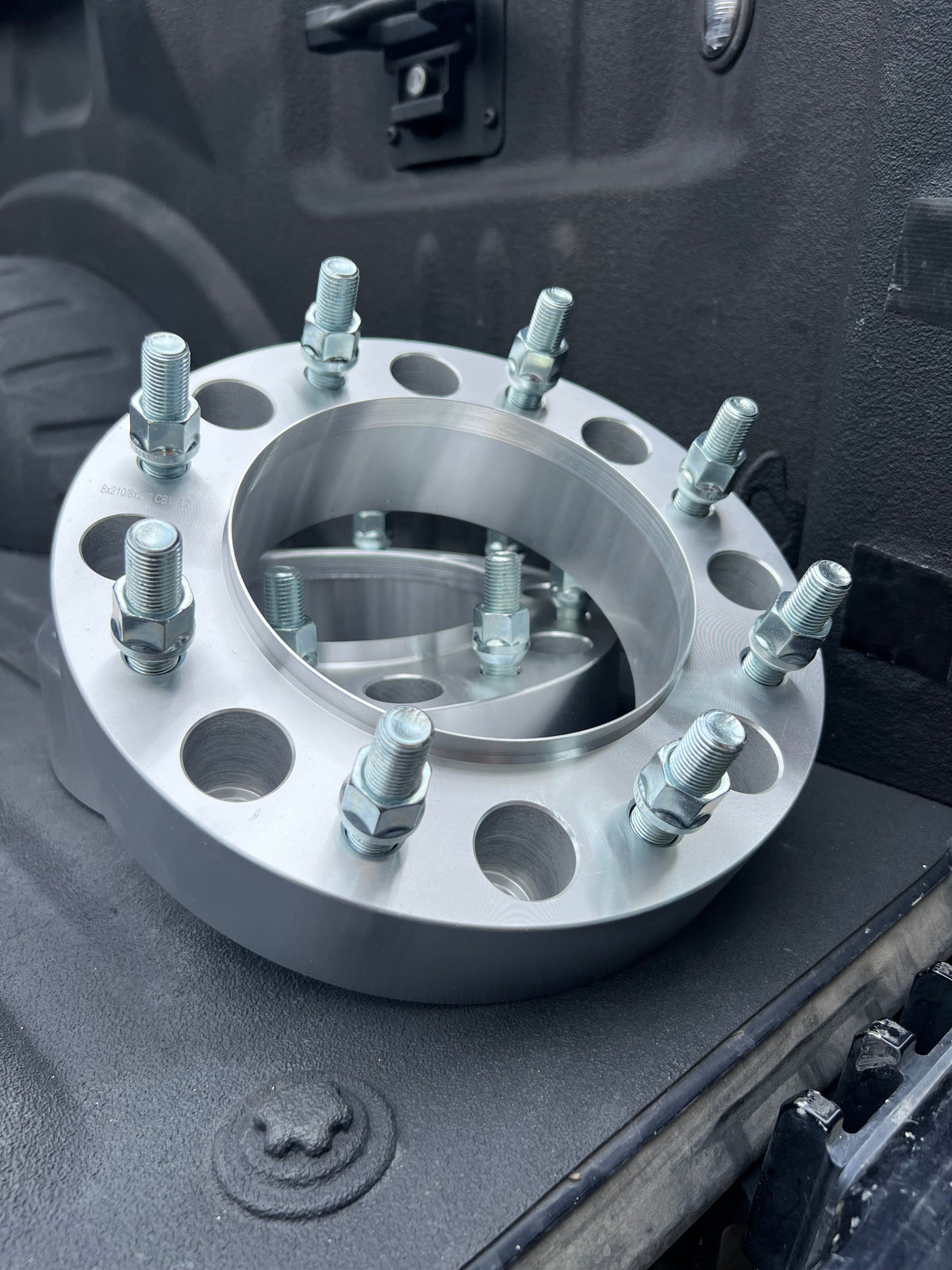 Lucid Forged 8x210 Dually Wheel Spacers 2011-2026 GMC Sierra/Chevy Silverado 3500