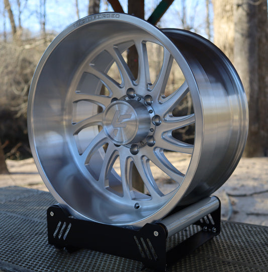 22x12 Shutters Brushed 8x170 124.9 mm hub bore