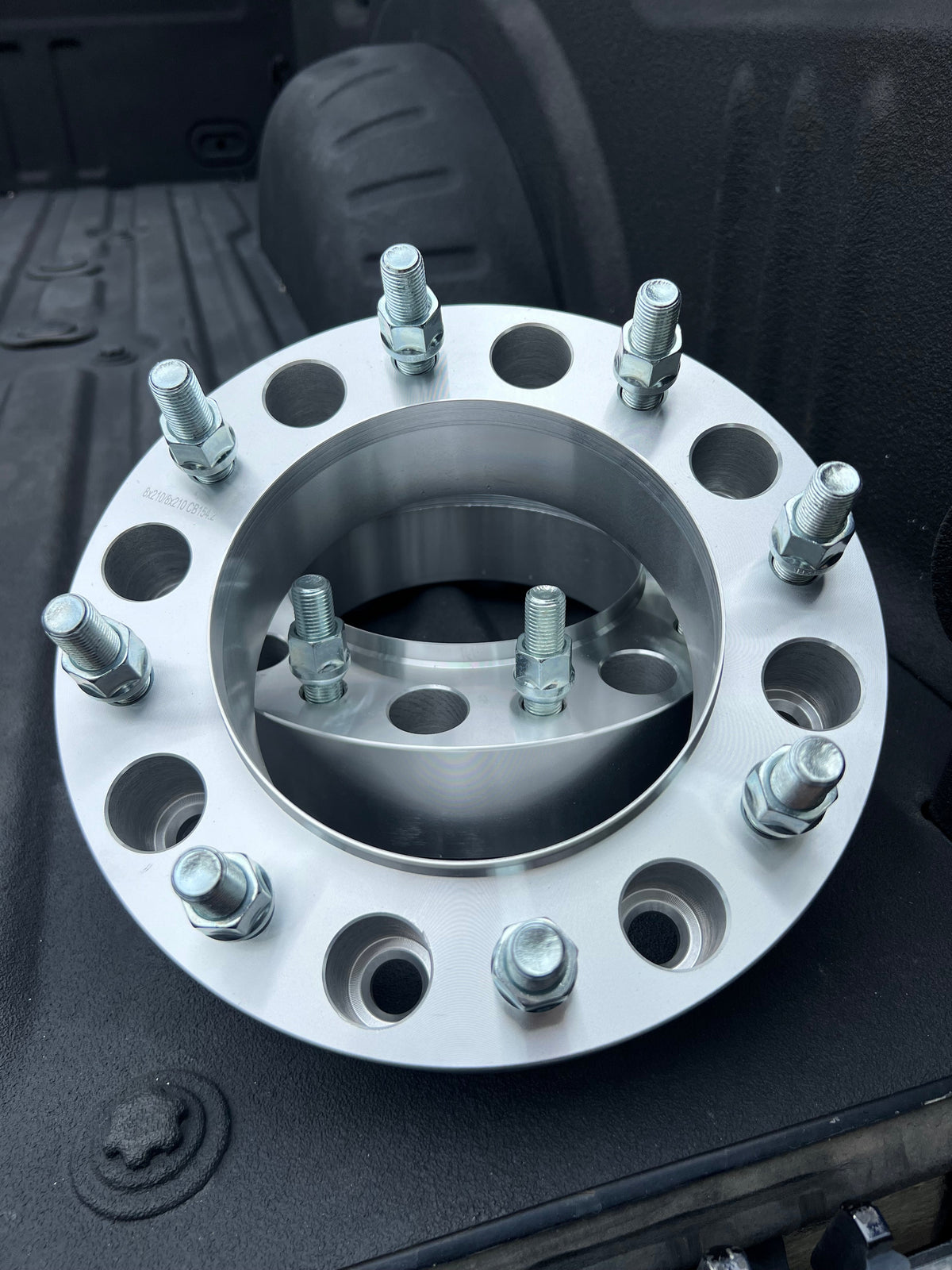 Lucid Forged 8x210 Dually Wheel Spacers 2011-2026 GMC Sierra/Chevy Silverado 3500
