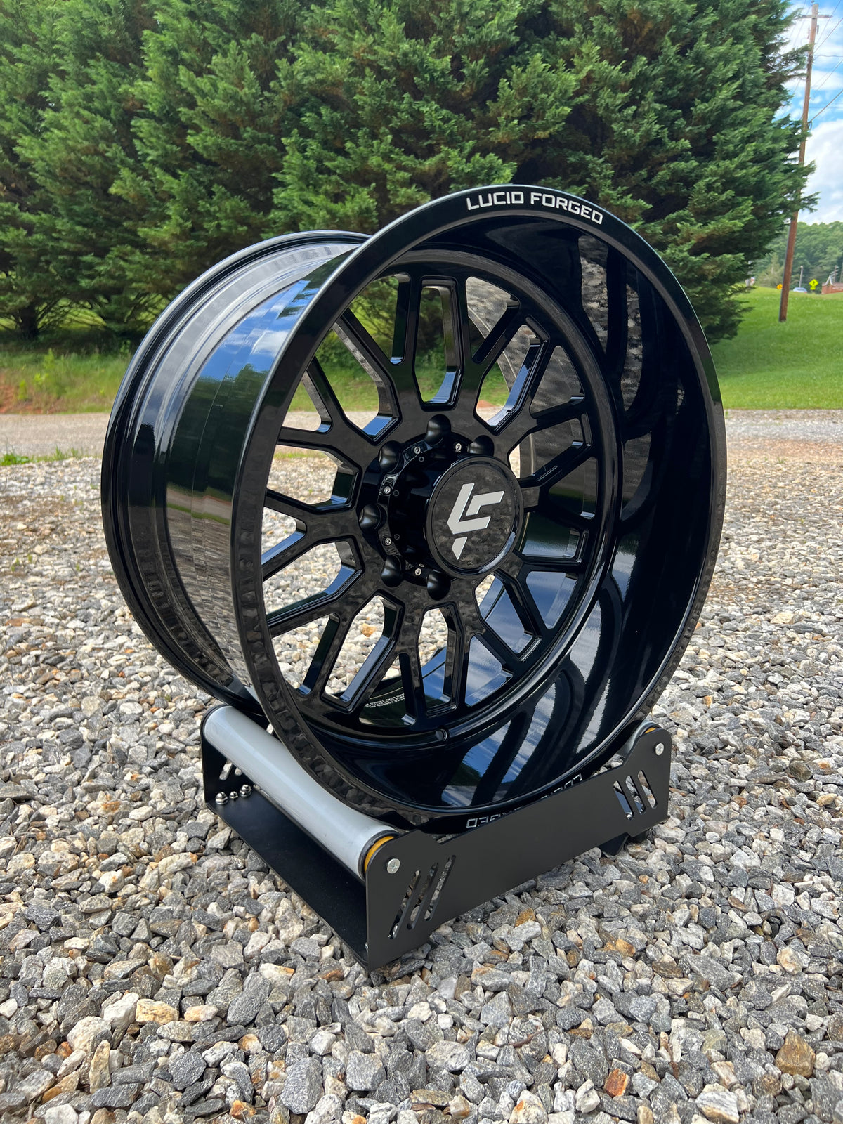 22x12 Throttle Black 8x170 124.9 mm hub bore