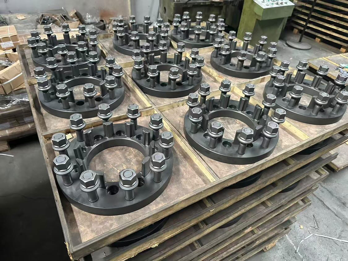 Lucid Forged Dually Wheel Semi Adapters 8/10 lug to Big 10 Lug Bolt Pattern